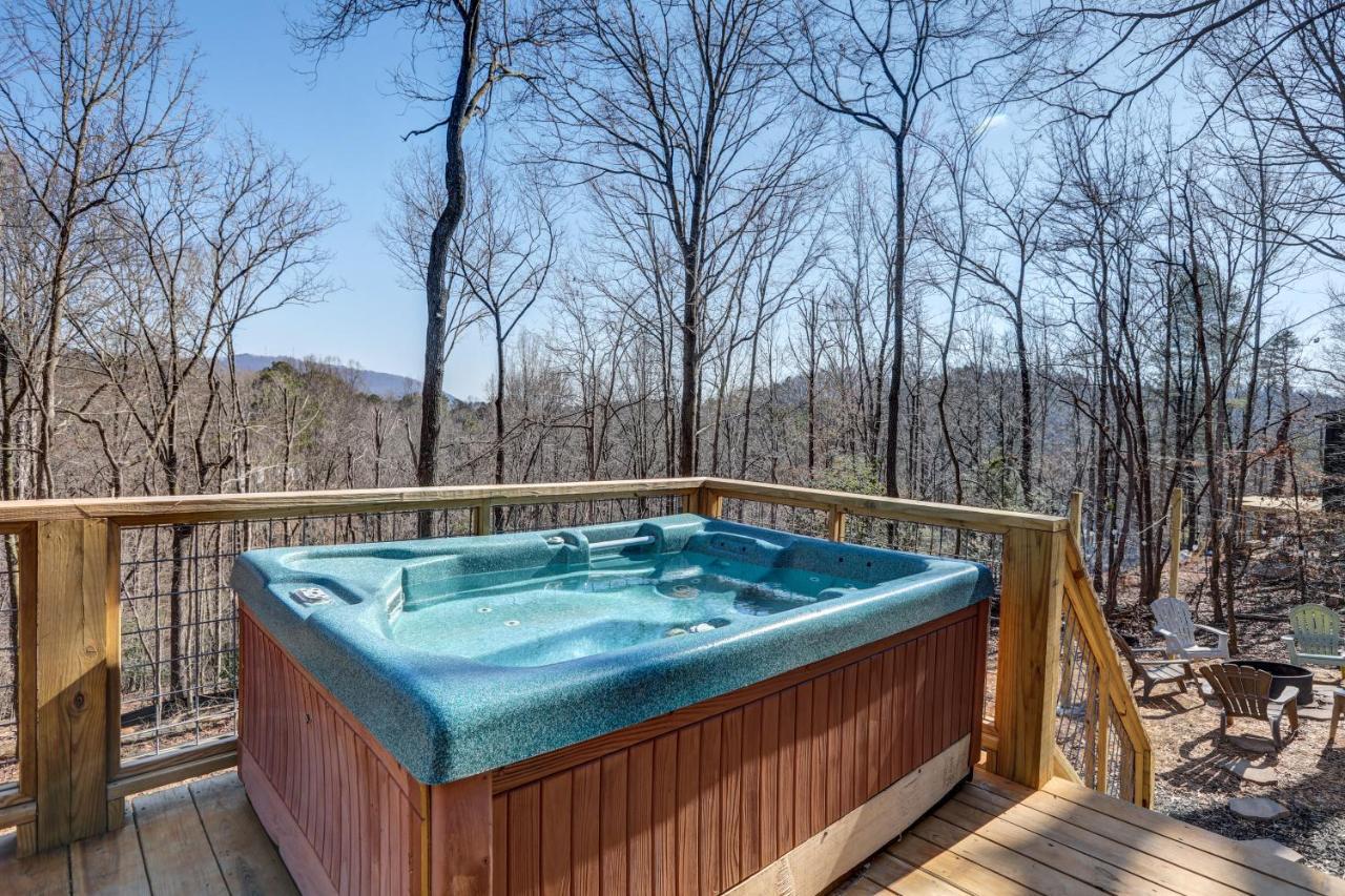 Rustic Mountain Cabin Villa Ellijay Exterior foto